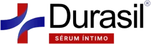 Logo oficial do Durasil Sérum Íntimo, destacando a marca e sua identidade visual.